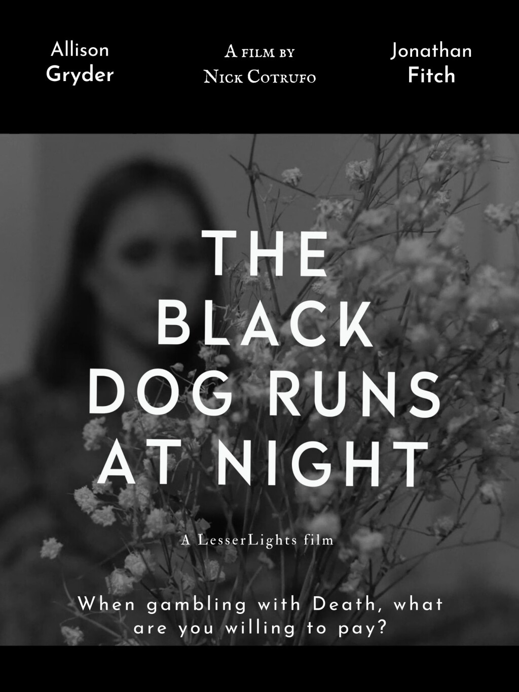 Filmposter for The Black Dog Runs at Night